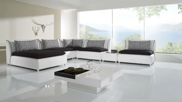 High gloss laminate flooring