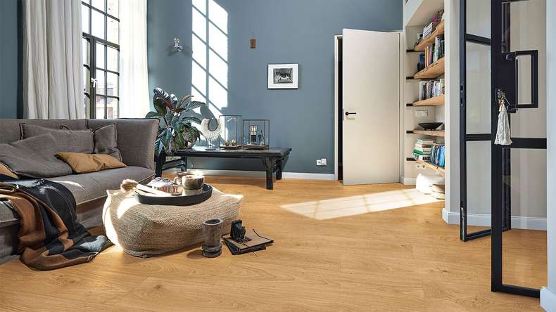 MEISTER Laminat - MeisterDesign LD 250 Ufereiche honig 07127 | Synchronprägung (600002-1288244-07127)