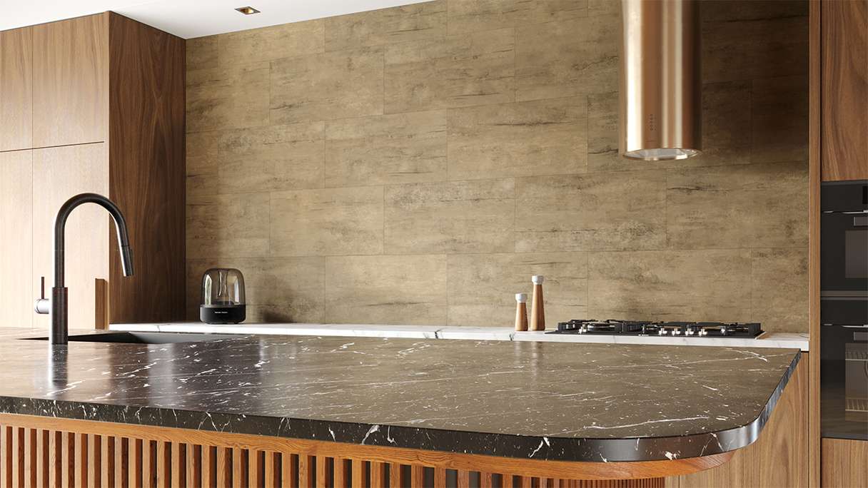 planeo Wandverkleidung Kunststoff - Wall&Floor Design Sora supermatt 80 x 40 cm