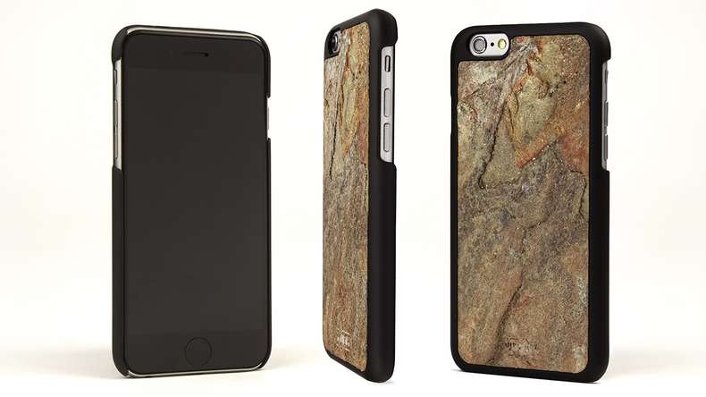 planeo EVOLITH Slate&Stone - Naturstein Wandverkleidung Oxide Wood 1220 x 610 mm