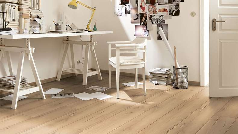 MEISTER Laminat - MeisterDesign LL 150 S Risseiche hell 06258 | Trittschalldämmung integr. (600008-2052220-06258)