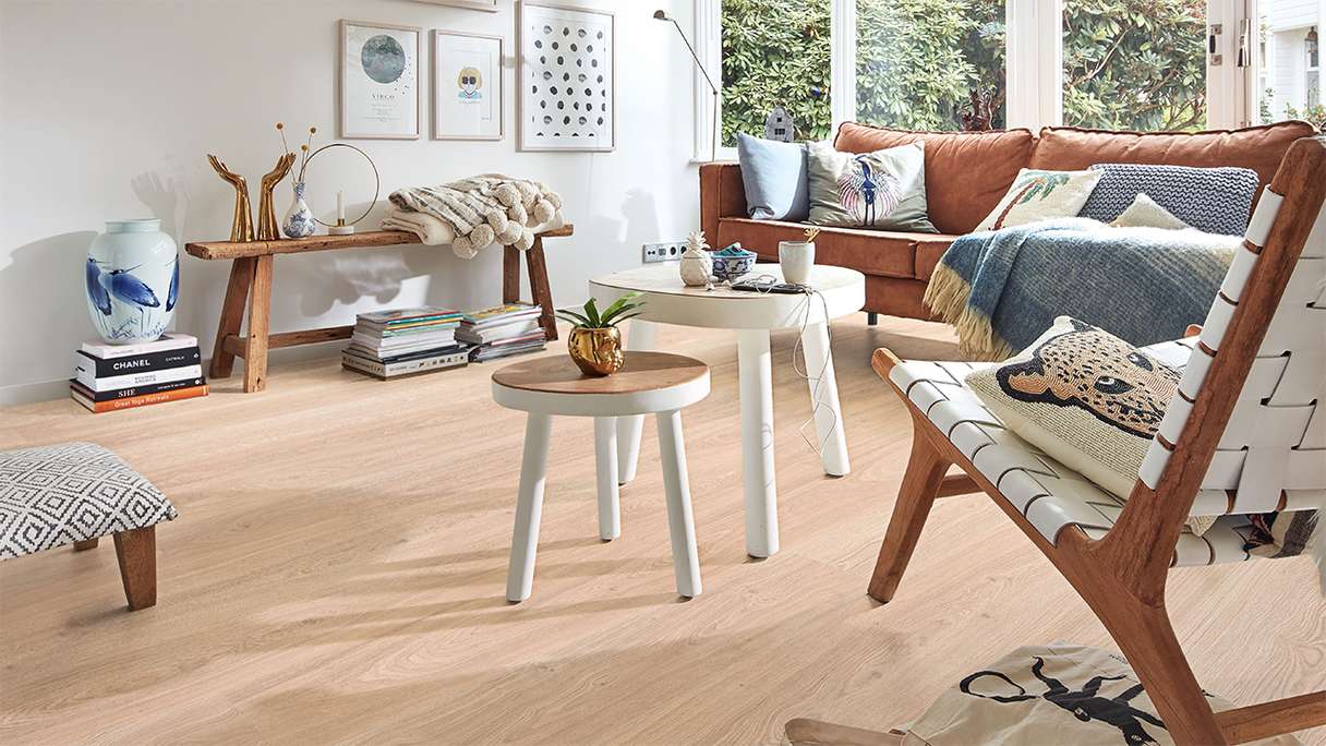 MEISTER Laminat - MeisterDesign LL 150 S Stiftseiche 07112 | Trittschalldämmung integr. (600008-2052220-07112)