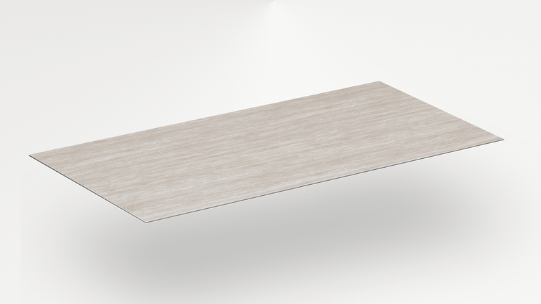 planeo Wandverkleidung SPC - CeraRock Tile Stripes Light Travertine XL 280 x 117,5 cm