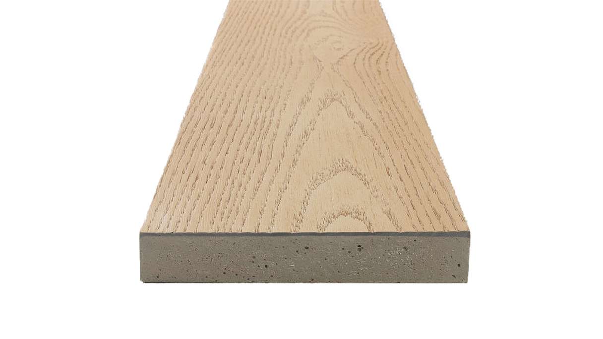 planeo Authoria PureBoard Terrassendiele Massiv - Ashwood 3.6m strukturiert