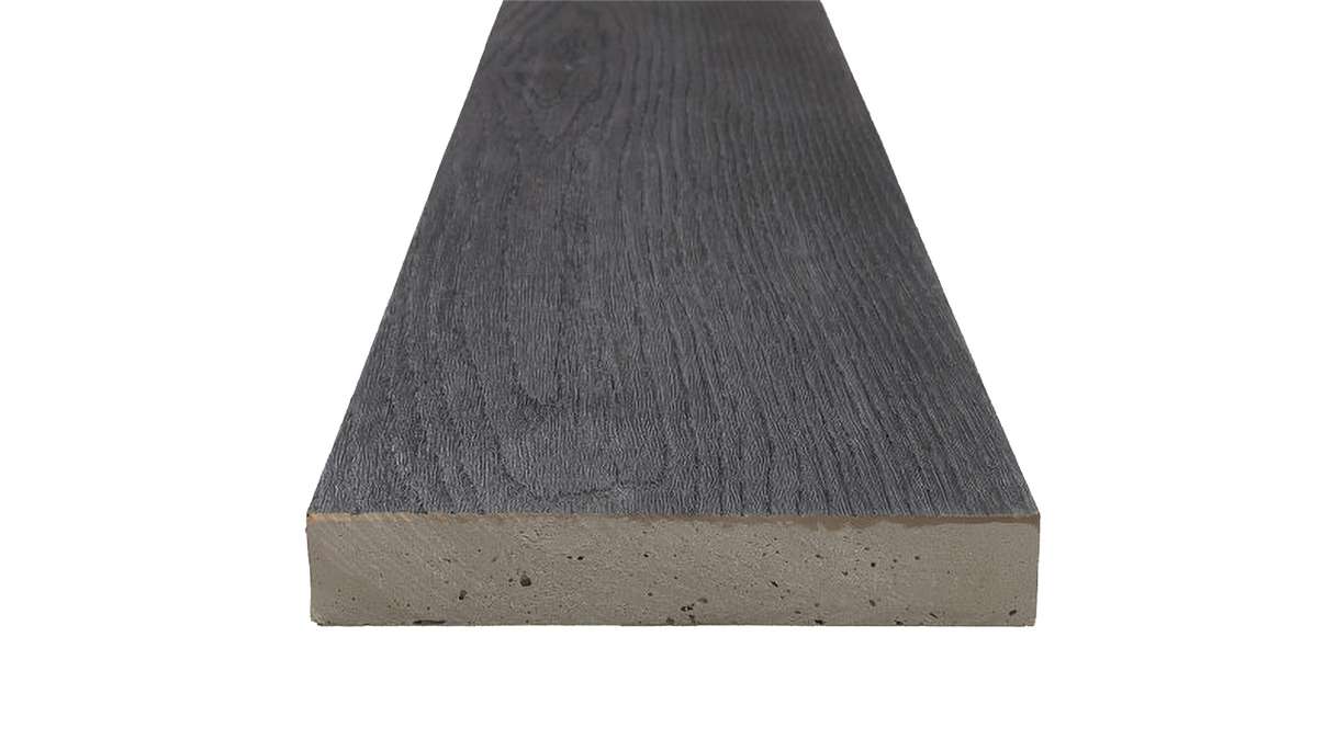 planeo Authoria PureBoard Terrassendiele Massiv - Dark Natural 3.6m strukturiert