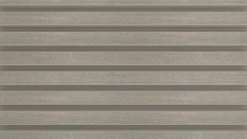 planeo LINEA Slim - WPC CoEx Fassadenverkleidung Hellgrau 2900 x 215 mm