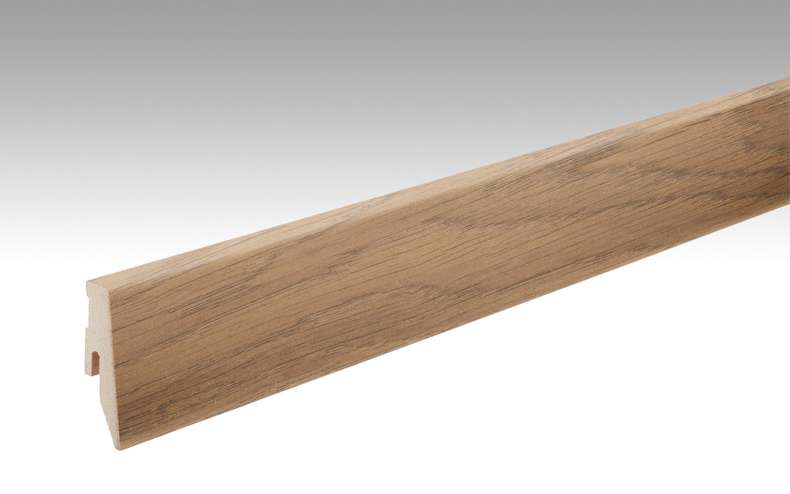 MEISTER Sockelleisten Fußleisten Eiche Chianti 6392 - 2380 x 60 x 20 mm (200005-2380-06392 - 6938236392)