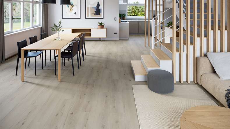planeo Rigid Klick Vinyl - Riverwalk Oak | Trittschalldämmung integr. (DF-K-922-055)