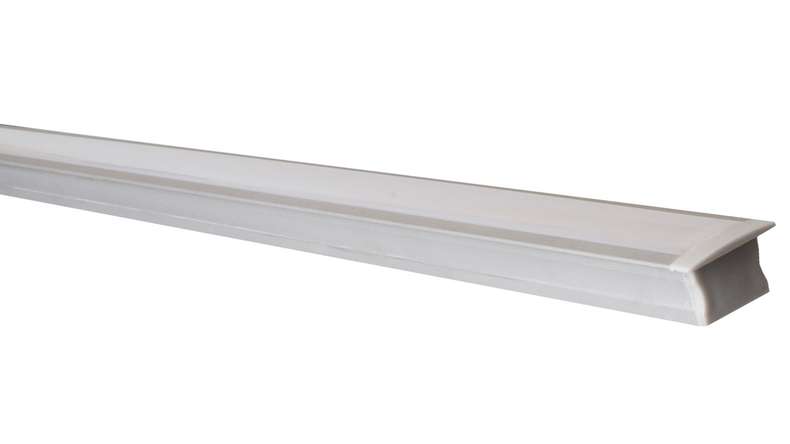 planeo Glow - Zaunbeleuchtungs-Set Lichtleiste aus Alu