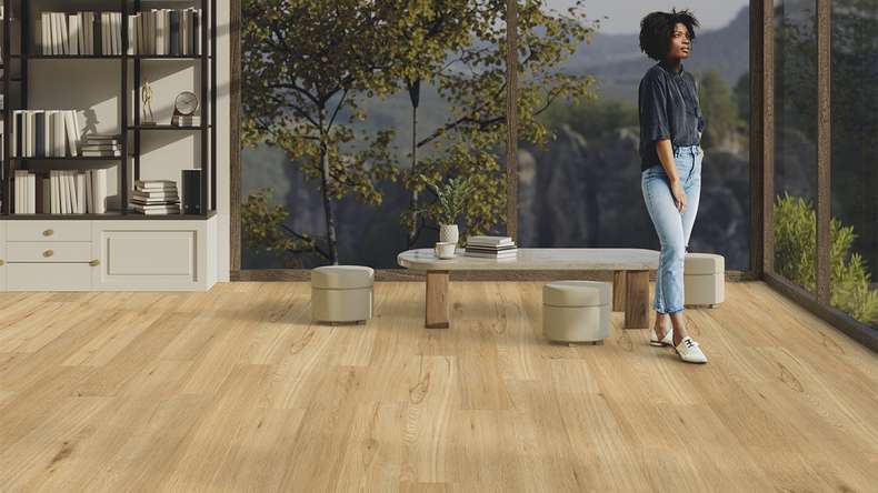 Gerflor Klick Vinyl - Senso Premium Rigid Acoustic Columbia | Trittschalldämmung integr. (39470837)