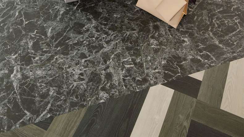 Forbo Allura Material 55 Klebevinyl - Forest Marble (636784DR5_con)