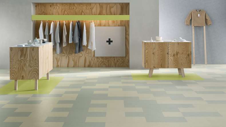 Forbo Linoleum Marmoleum Klick - Spring buds - 333885
