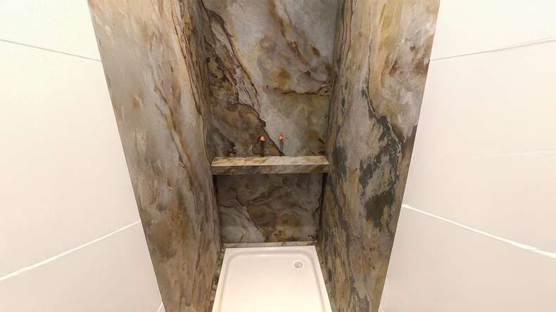 planeo EVOLITH Slate&Stone - Naturstein Wandverkleidung Autumn Drift 1220 x 610 mm