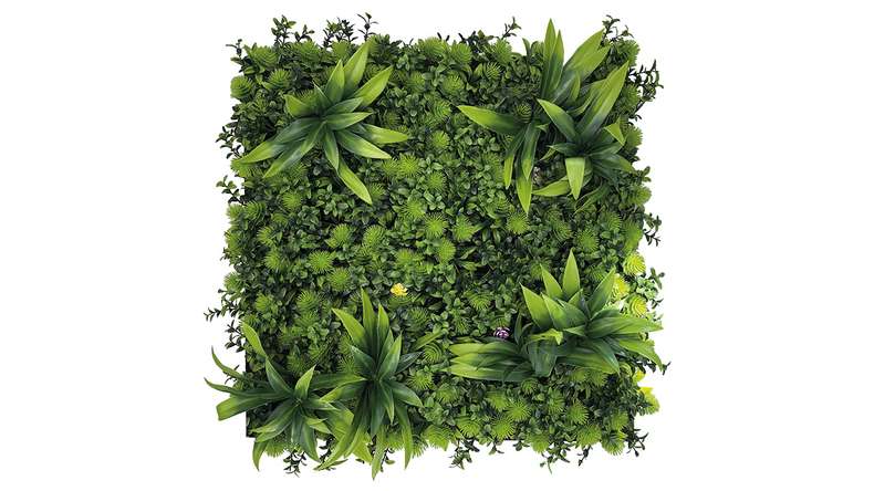 planeo Akustikpaneel - MixWall Leaf Mood Tropical Mixed Flora 52 x 52 cm | Kunstpflanze (PLMW-81111)