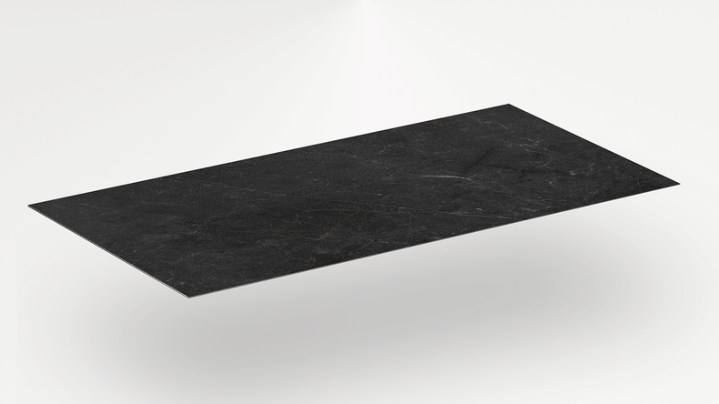 planeo Wandverkleidung SPC - CeraRock Tile Black Slate XL 280 x 117,5 cm