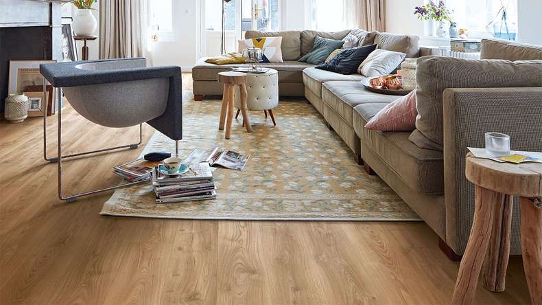 MEISTER Designboden MeisterDesign. next DL 500 S - 06836 Schlosseiche natur | Trittschalldämmung integr. (400055-2052220-06836)
