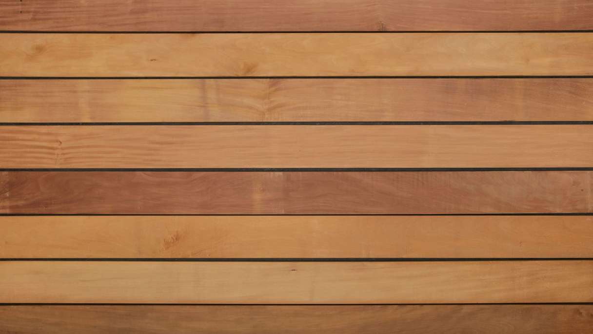 TerraWood Holzterrasse Garapa PRIME beidseitig glatt - 2.13m bis 6.1m