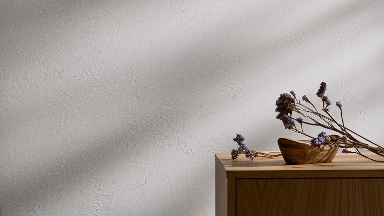 planeo Wandverkleidung SPC - CeraRock Tile Concrete White XL 280 x 117,5 cm