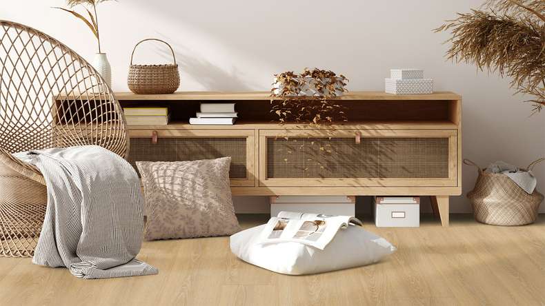 Gerflor Klick Vinyl - Virtuo 30 Rigid Acoustic EIR Bohem Honey | Trittschalldämmung integr. (39111458)