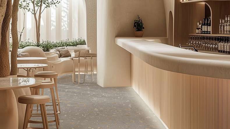 Gerflor Klebevinyl - Creation 70 Stony Cream