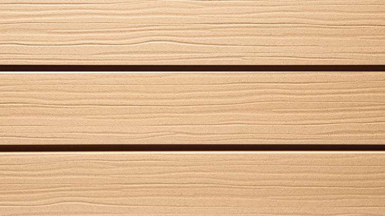 planeo Fassado - WPC Rhombusleiste Fassadenverkleidung Prime Leinen XL 6 m