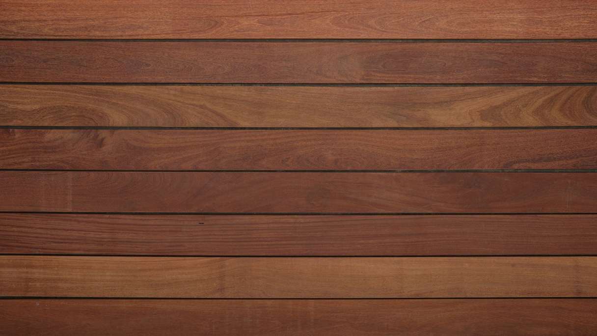 TerraWood Holzterrasse Cumaru braun PRIME beidseitig glatt - 2.13m bis 6.1m