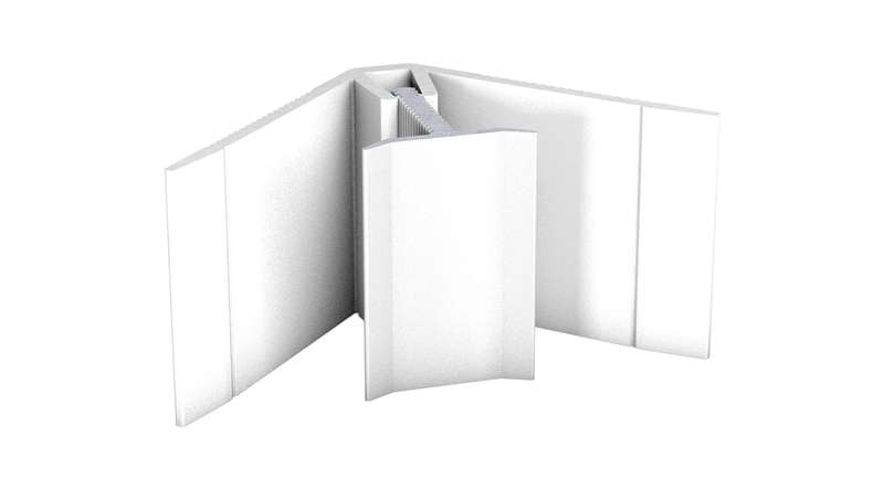 planeo Wandprofilsystem Innenecke 369 - 260 cm