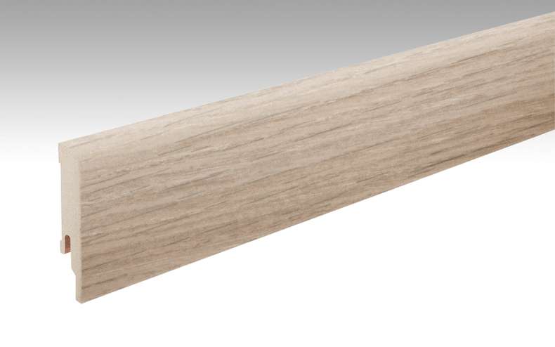 MEISTER Sockelleisten Fußleisten Eiche Caledonia 6421 - 2380 x 80 x 16 mm (200006-2380-06421 - 6939236421)