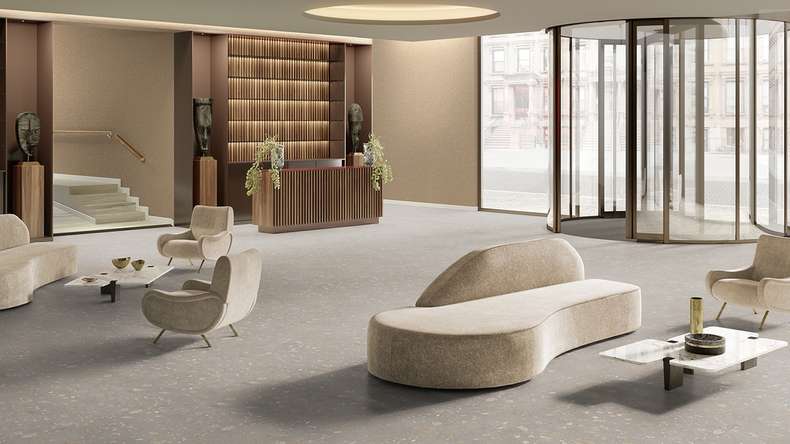 Gerflor Klebevinyl - Creation 70 Stony Cream