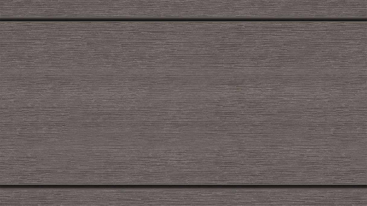 planeo MAXLine Nature - 3m WPC CoEx ummantelte XL Terrassendiele Verbundprofil leicht - Dunkelgrau strukturiert/glatt gebürstet