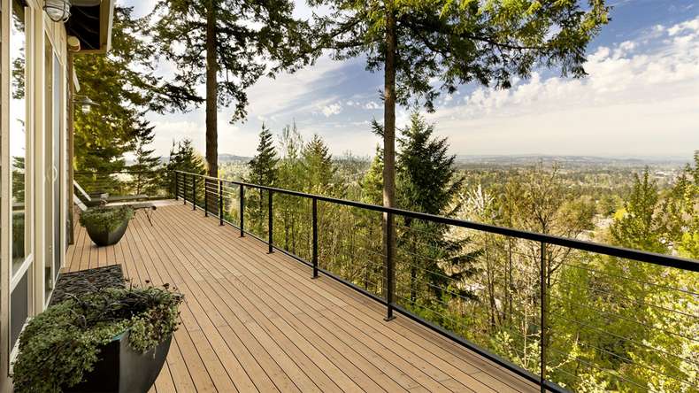 TerraWood Holzterrasse - Lärche Kanadisch - gerillt / genutet