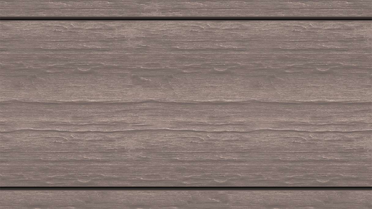 planeo MAXLine Antik - 3m WPC CoEx ummantelte XL Terrassendiele Massiv - Grau rustikal strukturiert/glatt gebürstet