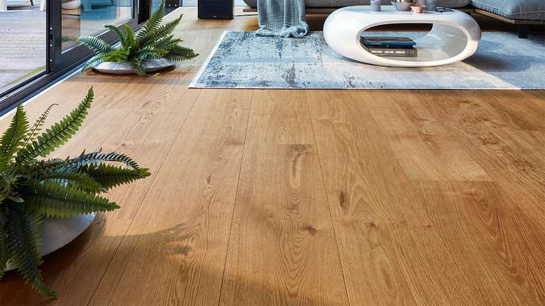 MEISTER Lindura-Holzboden HD 400 - 08900 Eiche lebhaft naturgeölt 2200 x 270 x 11 mm (500213-2200270-08900)