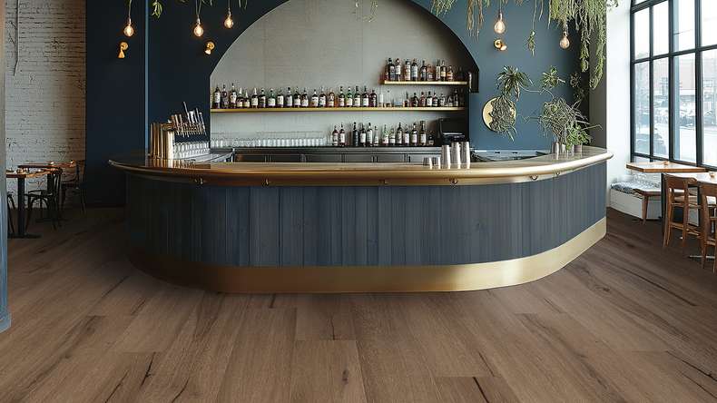 Gerflor Klebevinyl - Creation 55 Cedar Dark Brown