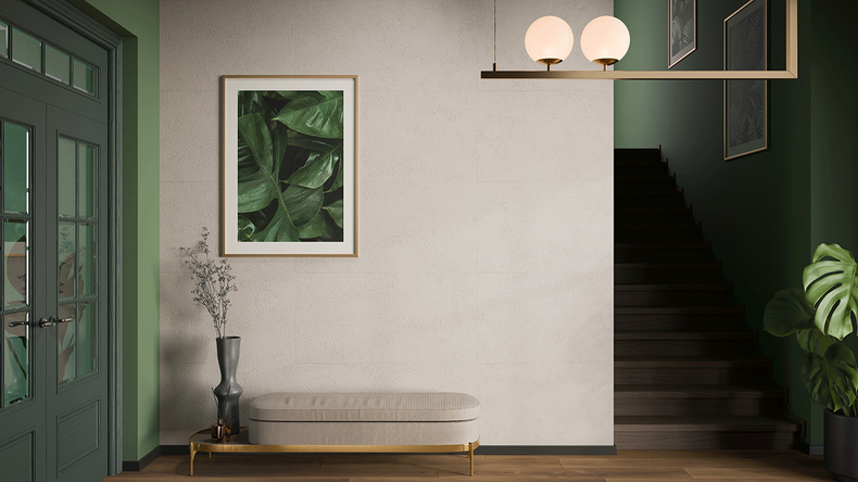 planeo Wandverkleidung SPC - CeraRock Tile Limestone XL 280 x 117,5 cm