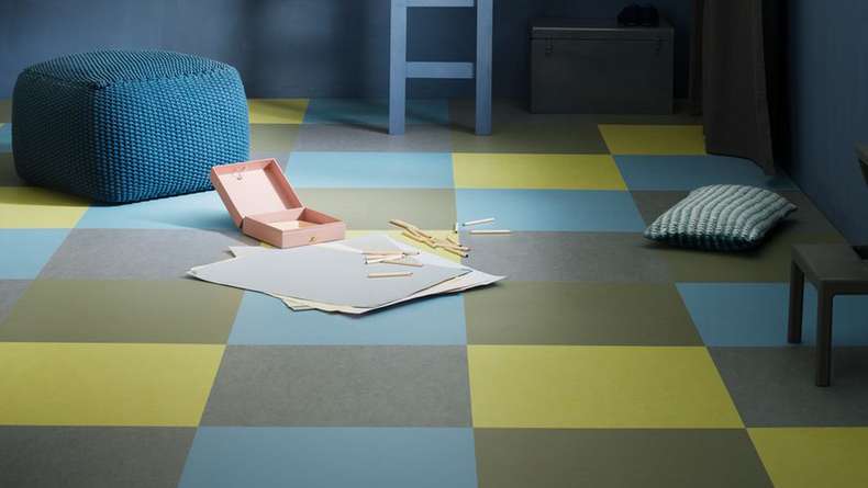 Forbo Linoleum Marmoleum Klick - Spring buds - 333885