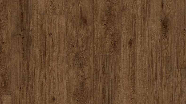 Gerflor Klick Vinyl Rigid - Creation 70 Clic City Oak Dark Brown | Authentisches Erscheinungsbild (61281717)