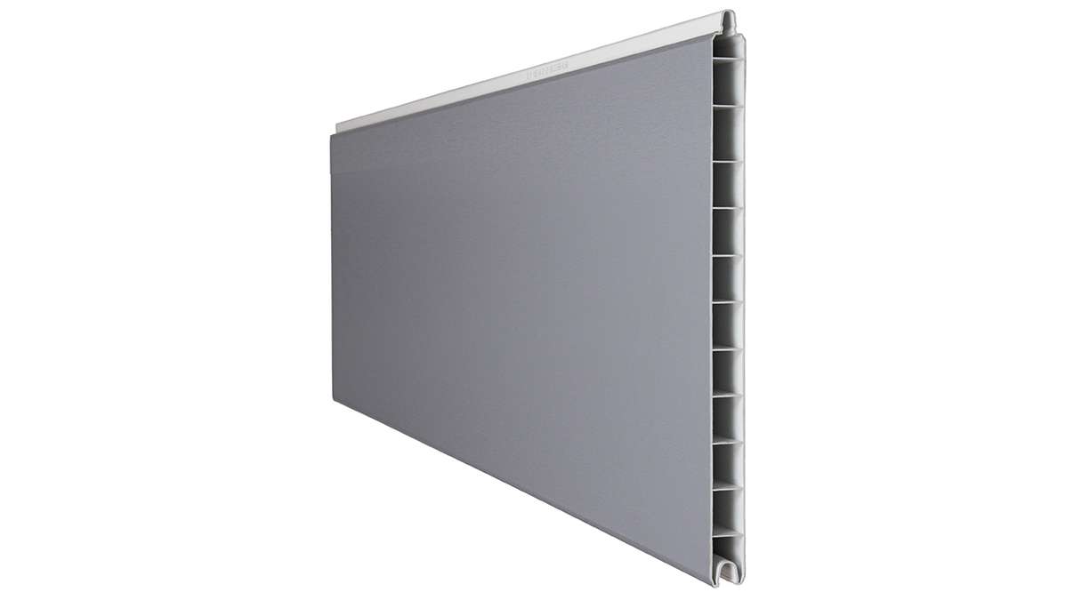 planeo Gardence Simply Premium - Einzelprofil Silbergrau