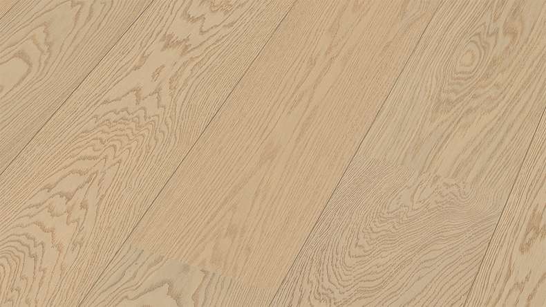 MEISTER Lindura-Holzboden HD 400 - 08919 Eiche natur Alabaster ultramattlackiert 2200 x 270 x 11 mm (500214-2200270-08919)