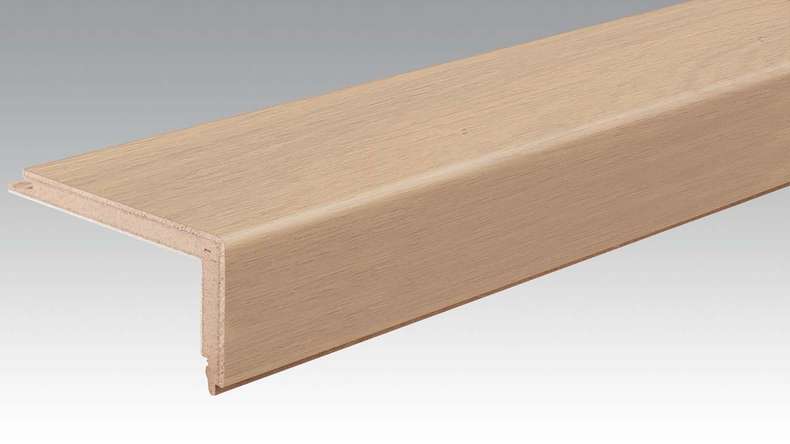MEISTER Treppenkantenprofil aus Parkett L-Profil Eiche authentic pure 9004 (800004-2150-09004 - 9036009004)