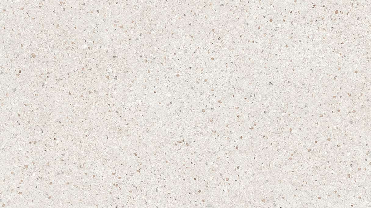 planeo DekoWall - Wandvinyl Prime White Terrazzo Stone | Authentisches Erscheinungsbild (UN-522-WV)