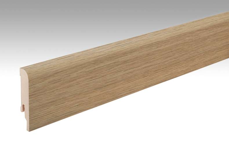 MEISTER Sockelleisten Fußleisten Bauerneiche Nature 6832 - 2380 x 80 x 16 mm (200006-2380-06832 - 6939236832)