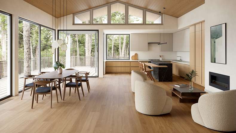 planeo WPC Klick Vinyl - PUREtec MAX 70 EIR Warm Light Oak | Trittschalldämmung integr. (RP-A50-8)