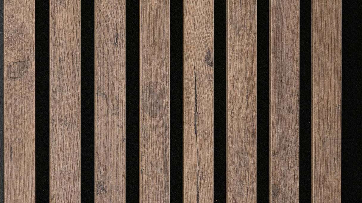 planeo Akustikpaneele - Altholzeiche - 2600 x 330 x 20mm