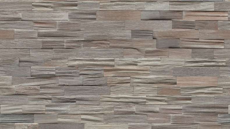 Skaben WoodWall - Hatchetwood Bangkirai White washed