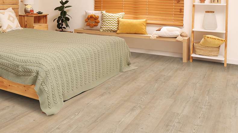 planeo Rigid Klick Vinyl - FlexCore 30 Biscuit Oak | Trittschalldämmung integr. (plfc-5101FS30)