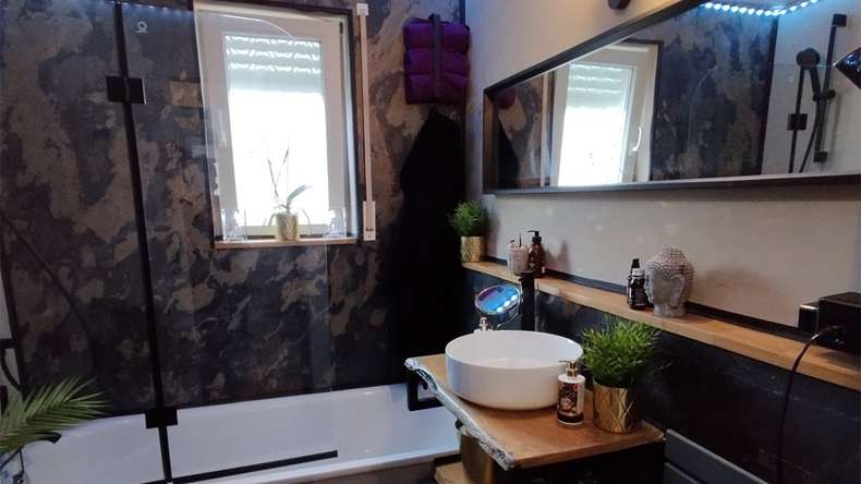 planeo EVOLITH Slate&Stone - Naturstein Wandverkleidung Terracrust 1220 x 610 mm