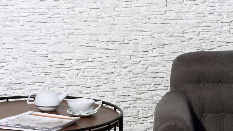planeo StoneWall Solid Klinkerriemchen - Mont Blanc