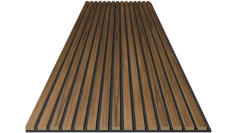 planeo Akustikpaneele Pro - Eiche Rustikal - 250 x 60 cm