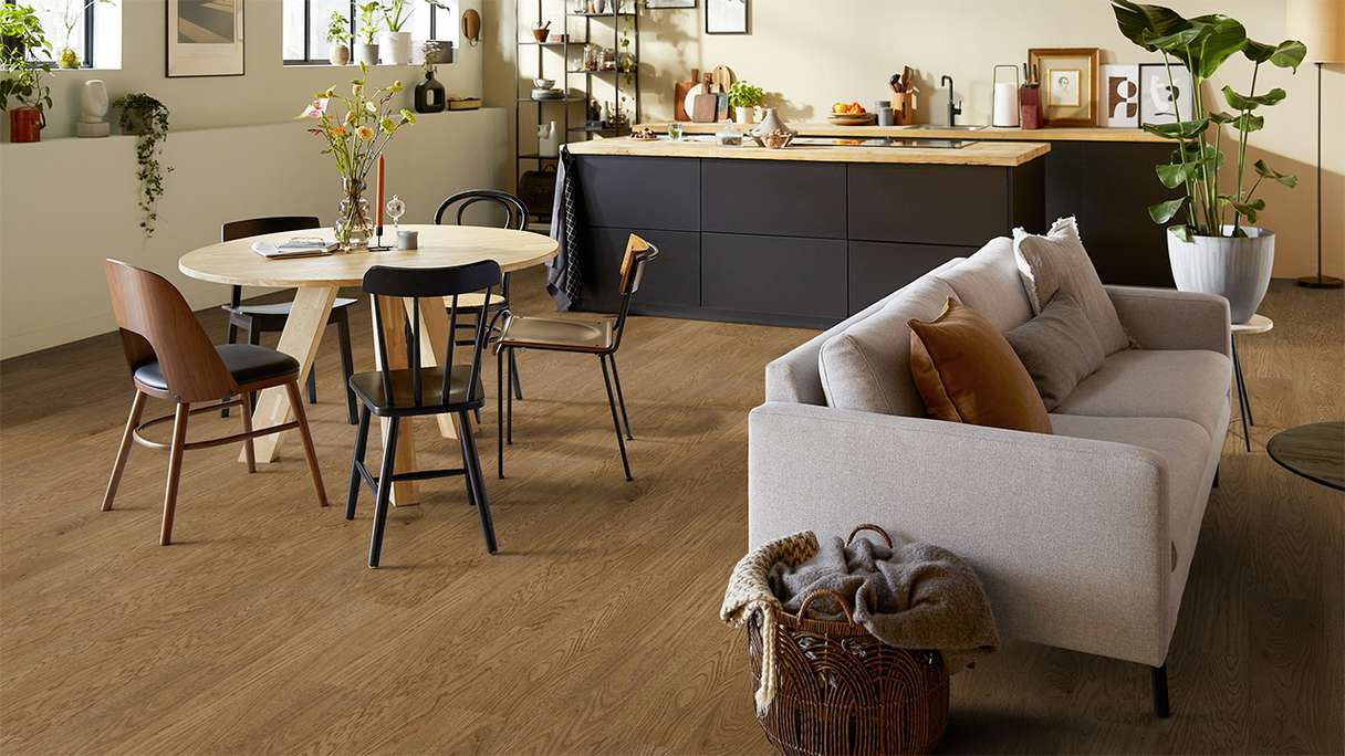 Forbo Allura Wood 55 Klebevinyl - Honey Elegant Oak 750 x 150 mm (60165DR5)